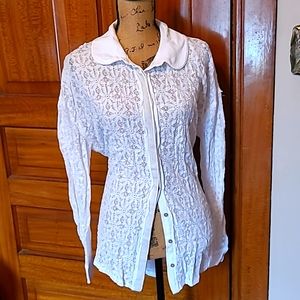 Nwt free people lace blouse size small